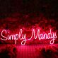 Simply Mandys Custom LED Neon Sign