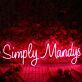 Simply Mandys Custom LED Neon Sign