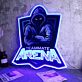 Teammate Arena LED Neon Sign