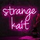 Strange Kait Custom LED Neon Sign