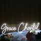 Grace Chantal Custom LED Neon Sign