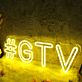 #GTV Lettering LED Neon Sign