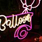 Paloma's Balloon Truck LED Neon Sign