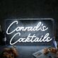 Conrad's Cocktails Custom LED Neon Sign