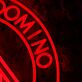 Sanctitas Domino Circular Emblem LED Neon Sign