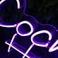 Cocktail Hour Two-Line LED Neon Sign
