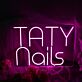 Taty Nails Custom LED Neon Sign