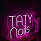Taty Nails Custom LED Neon Sign