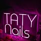 Taty Nails Custom LED Neon Sign