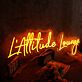 L’Altitude Lounge Script Custom LED Neon Sign