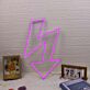 Zigzag Down Arrow LED Neon Sign