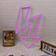 Zigzag Down Arrow LED Neon Sign