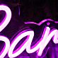 Glitter Bar Custom LED Neon Sign
