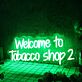 Welcome to Tobacco Shop 2 Custom LED Neon Sign