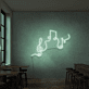 Music Notes and Treble Clef LED Neon Sign