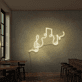 Music Notes and Treble Clef LED Neon Sign