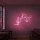 Music Notes and Treble Clef LED Neon Sign