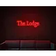 The Lodge LED Neon Sign