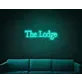 The Lodge LED Neon Sign