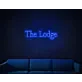 The Lodge LED Neon Sign