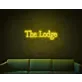 The Lodge LED Neon Sign