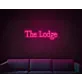 The Lodge LED Neon Sign