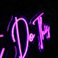 #Let’s Do This Script LED Neon Sign
