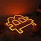 Stylized B Currency Symbol LED Neon Sign