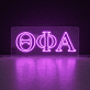 Theta Phi Alpha Outlined LED Neon Sign