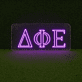 Delta Phi Epsilon Outlined LED Neon Sign