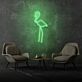 Flamingo Room LED Neon Sign