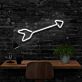 Arrow Neon Sign Directing Focus and Attention