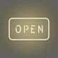 Open LED Neon Sign
