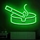 Cigarette and Ashtray LED Neon Sign