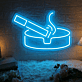 Cigarette and Ashtray LED Neon Sign