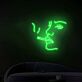 Smoking Profile LED Neon Sign
