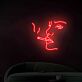 Smoking Profile LED Neon Sign