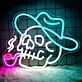 Cool Smoking Skull LED Neon Sign