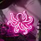 Octopus Outline LED Neon Sign