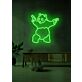 Panda Holding Two Pistols LED Neon Sign