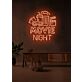 Movie Night Popcorn LED Neon Sign