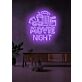Movie Night Popcorn LED Neon Sign