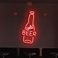 Customizable Cold Beer Bottle LED Neon Sign
