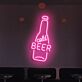 Customizable Cold Beer Bottle LED Neon Sign