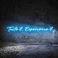 Taste It Experience Neon Sparking Culinary Curiosity