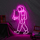 Space Coffee Take Your Coffee Break to Outer Space with Neon