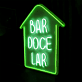 Bar Doce Lar House LED Neon Sign
