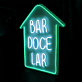 Bar Doce Lar House LED Neon Sign