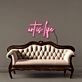 Art Is Life Text LED Neon Sign