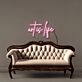 Art Is Life Text LED Neon Sign